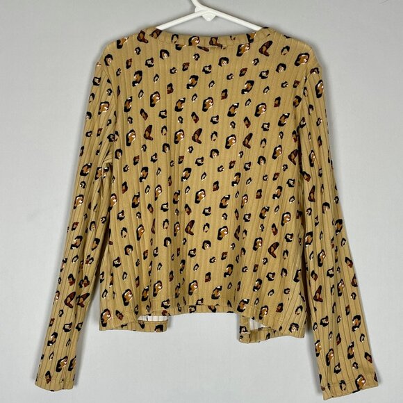 NWT Wallflower Girl Set Faux Twinset Chocolate Brown Corduroy Skirt Sz 10 - Picture 3 of 7